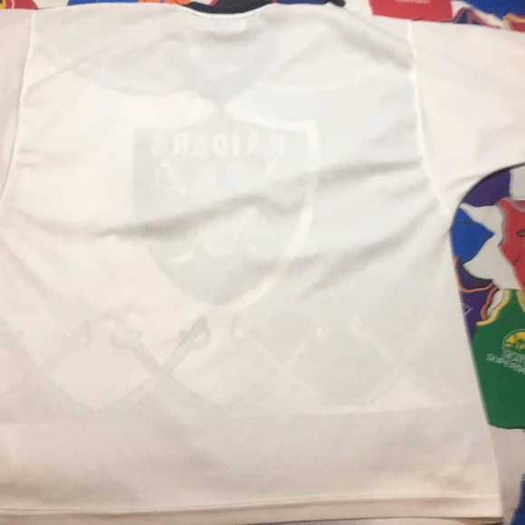 Vintage STARTER Raiders Big Logo Hockey Style Jersey - Picture 2 of 3